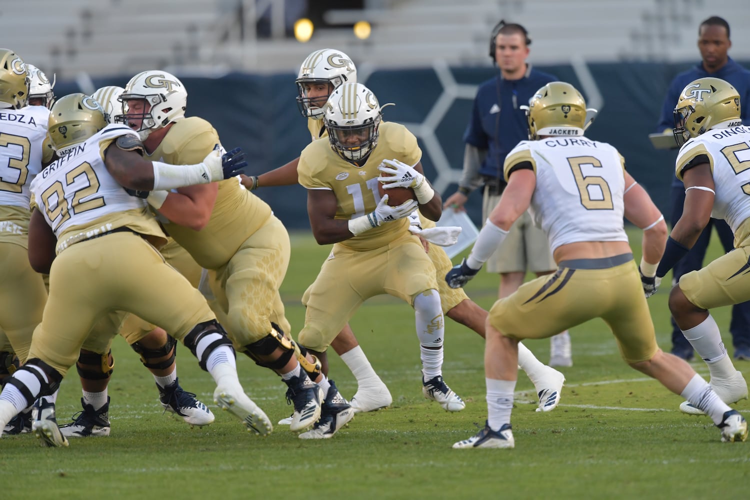 Photos: Jackets play football spring game