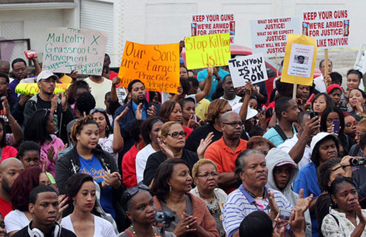 Atlantans rally for Trayvon