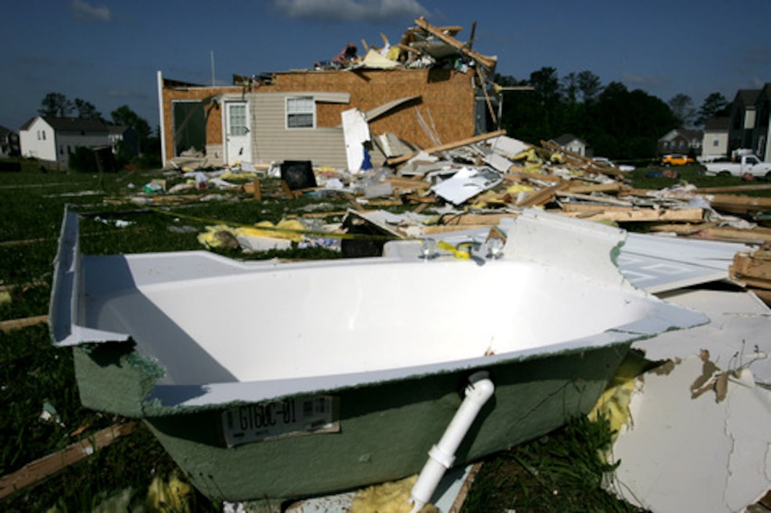 Ellenwood neighborhood trashed by storm