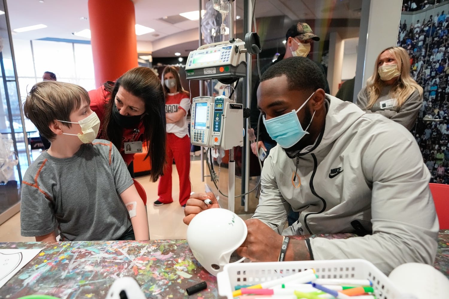 Chick-fil-A Peach Bowl hospital visit