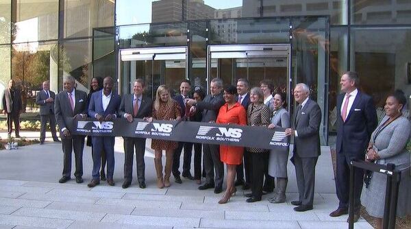 Gov. Kemp, Mayor Bottoms join together to open Norfolk Southern’s new Atlanta HQ