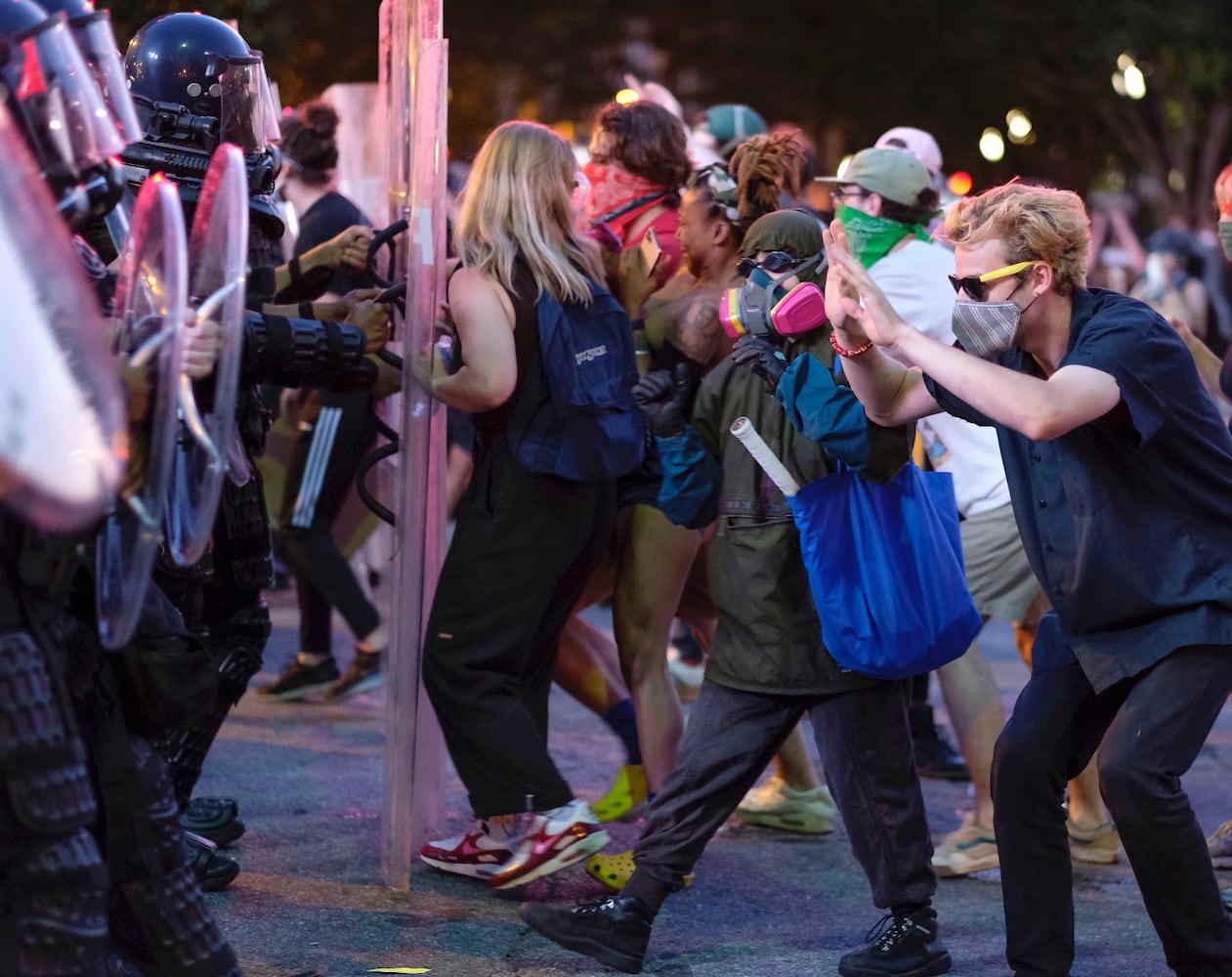 PHOTOS: Protesters gather across metro Atlanta