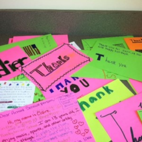 Mount Vernon Presbyterian School in Atlanta sent out thank-you letters earlier this month for the Bert Show campaign.