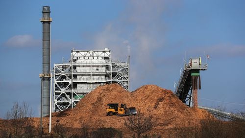 The Madison Biomass Power Plant in 2021 in Colbert, Ga.