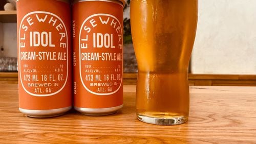 Elsewhere Idol Cream-Style Ale is the brewery’s newest year-round beer. / 
Bob Townsend for the Atlanta Journal-Constitution