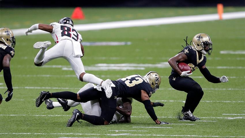 Falcons at Saints