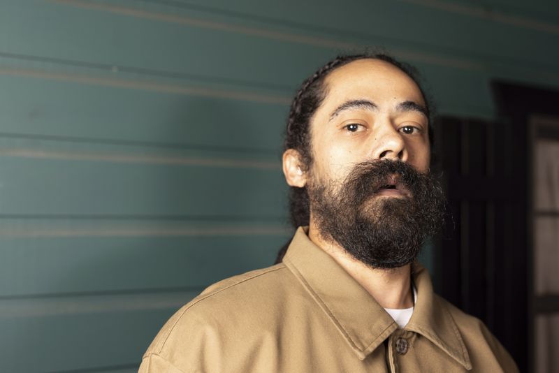 Damian Marley poses for a portrait on Sunday, Sept. 22, 2024, in New York. (Photo by Matt Licari/Invision/AP)