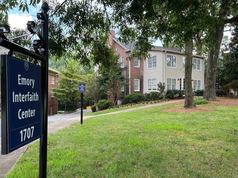 The new Interfaith Center at Emory University is located at 1707 N. Decatur Road. (Courtesy of Emory University)