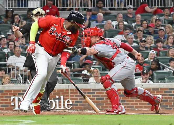 Braves-Angels Friday photo