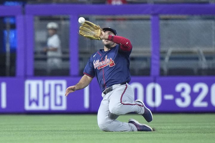 Braves Marlins Baseball