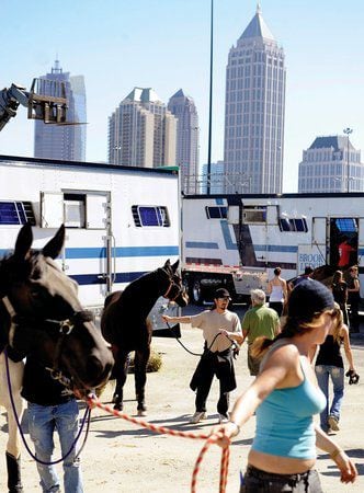 Cavalia' horses arrive in Atlanta