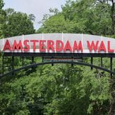 Views of Amsterdam Walk development in Midtown shown on Friday, May 10, 2024. (Natrice Miller/ AJC)