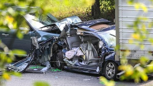 One person was killed in July after a crash in Clayton County. Georgia traffic fatalities have already surpassed last year's total, with several days left in 2020. (FILE PHOTO BY JOHN SPINK/AJC)