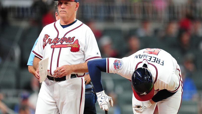 Freddie Freeman has four hits in Braves' loss