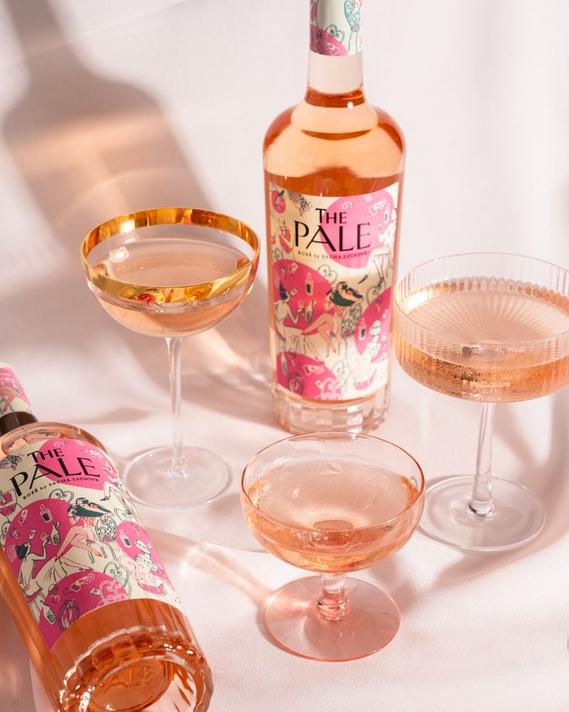 The Pale Rosé from Sacha Lichine  
Courtesy of Kenneth Lesley