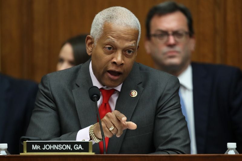 Rep. Hank Johnson, D-Lithonia, is going to bat for former NFL quarterback Colin Kaepernick.