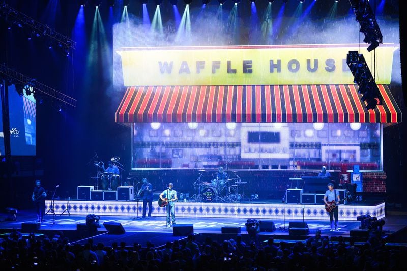 Hootie and the Blowfish dish up their Southern-flavored tunes. “We just try to make great music and have fun," guitarist Mark Bryan says, "and as many people who want to come along for the ride are all welcome."