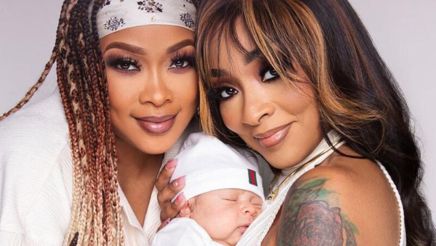 Da Brat amazed and grateful for baby son at age 48