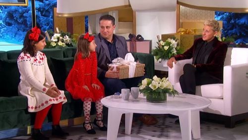 An Atlanta family appeared on Ellen's Greatest Night of Giveaways. The comedian surprised them with gifts and paid off their mortgage.