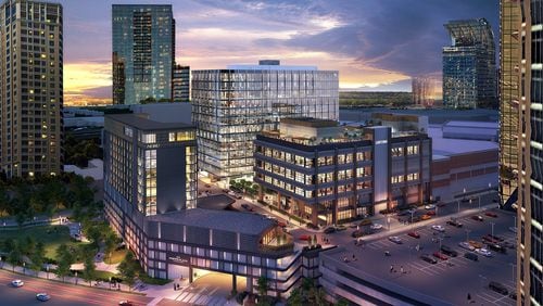 Phipps Plaza has broken ground on a redevelopment that will include a Nobu restaurant and hotel, an office tower and a 90,000-square-foot Life Time fitness complex. SPECIAL