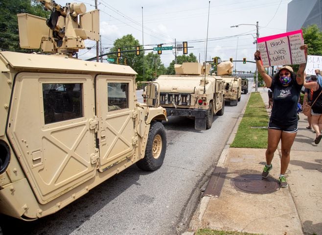 PHOTOS: Ninth day of protests in Atlanta