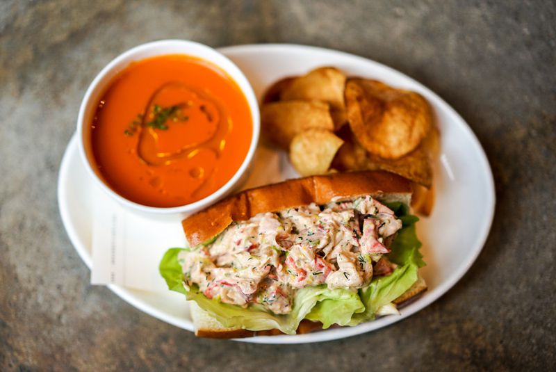 A lobster roll will be on the menu when Bocado open in Sandy Springs. / Courtesy of Bocado