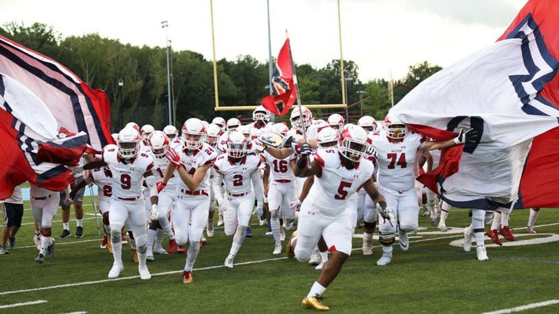 Milton High Eagles (GA) Mini Football Helmet - 97 Sports Promotions