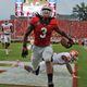 August 30, 2014 Athens, GA: Georgia Bulldogs running back Todd Gurley scores on 100-yard kickoff return against Clemson during the first half Saturday August 30, 2014 in Athens.  BRANT SANDERLIN / BSANDERLIN@AJC.COM 
.