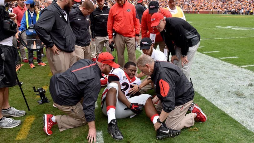 Georgia's Nick Chubb has final word at Tennessee