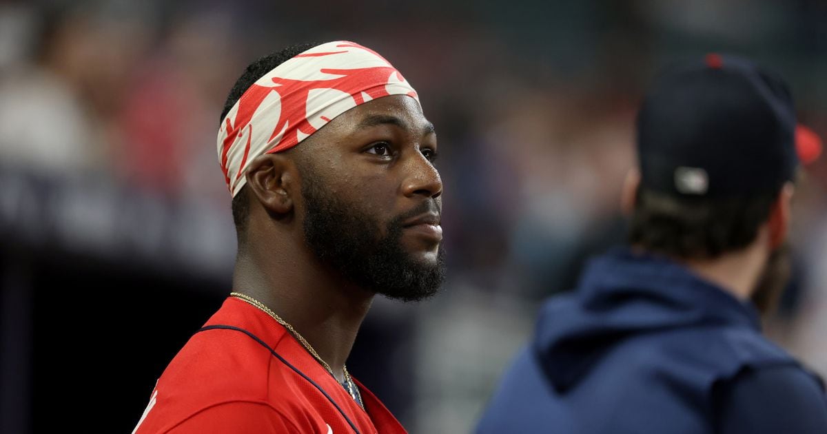 Atlanta Braves Beaded Headband