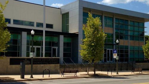 City of Decatur’s police building at the Beacon Municipal Complex. Bill Banks file photo for the AJC