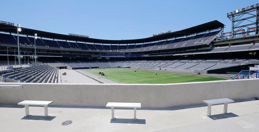 Photos: Turning Turner Field into Georgia State Stadium