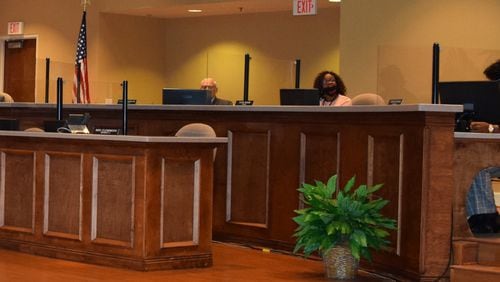 The Henry County Board of Commissioners at its Oct. 6 meeting.