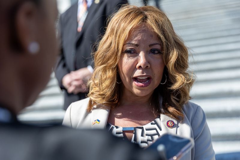 Rep. Lucy McBath, D-Marietta has been named to the Judiciary and the Education and Workforce panel. (Nathan Posner for The Atlanta Journal-Constitution)