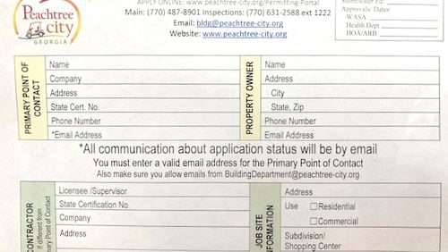 Minor home repairs costing less than $5,000 will no longer require a building permit in Peachtree City. Courtesy Peachtree City