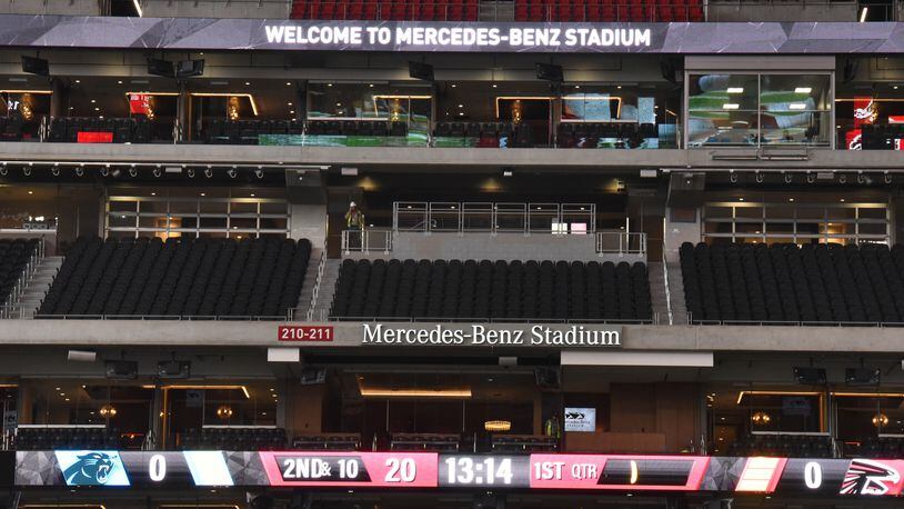 Mercedes-Benz Stadium - Atlanta Falcons Club Level Seats 