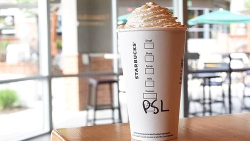 The first day of fall is Sunday, but coffee shops are already selling the seasonal favorite pumpkin-spice beverages.