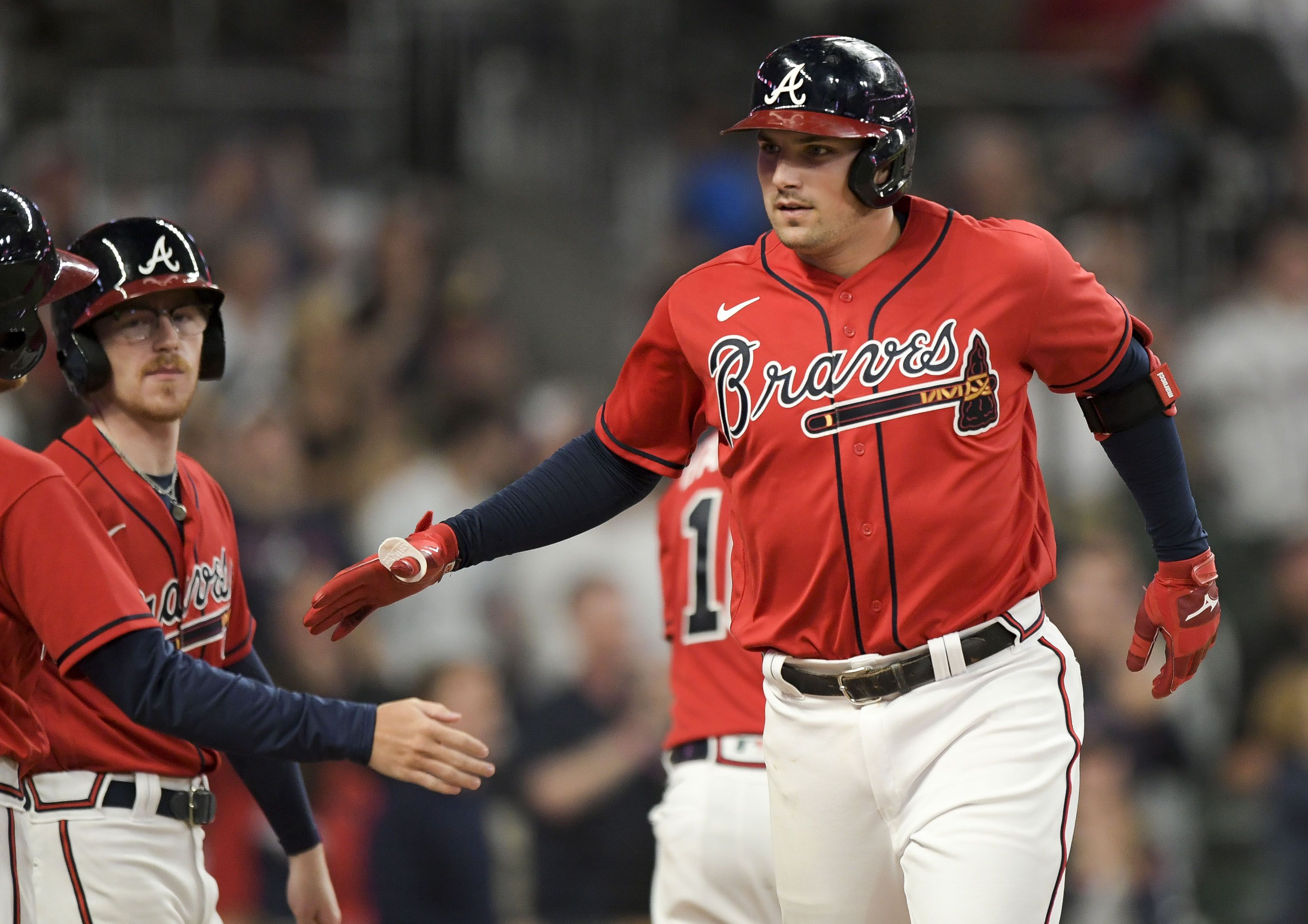 Last night game at Turner Field, Braves took this one 5-3 o…