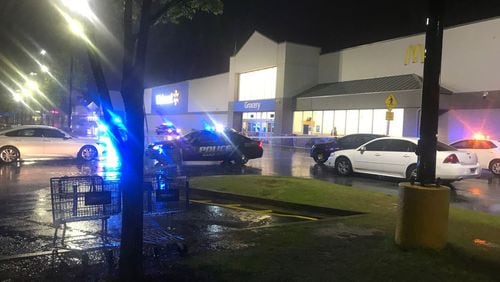 The victim died at a hospital after the shooting Sunday night at the Fairington Road store in Stonecrest, DeKalb police told Channel 2 Action News.