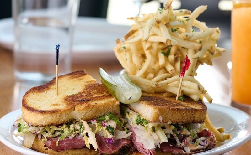 A Reuben sandwich from the menu of National Anthem. / Courtesy of National Anthem
