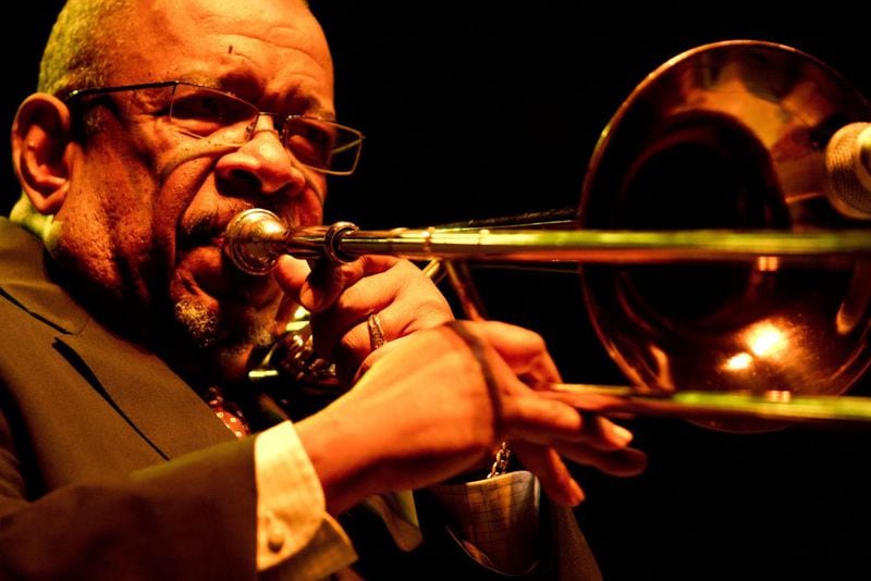 Musician Fred Wesley had two rotations with soul singer James Brown in the late 1960s and early-to-mid-1970s. He joined Parliament-Funkadelic in 1975.