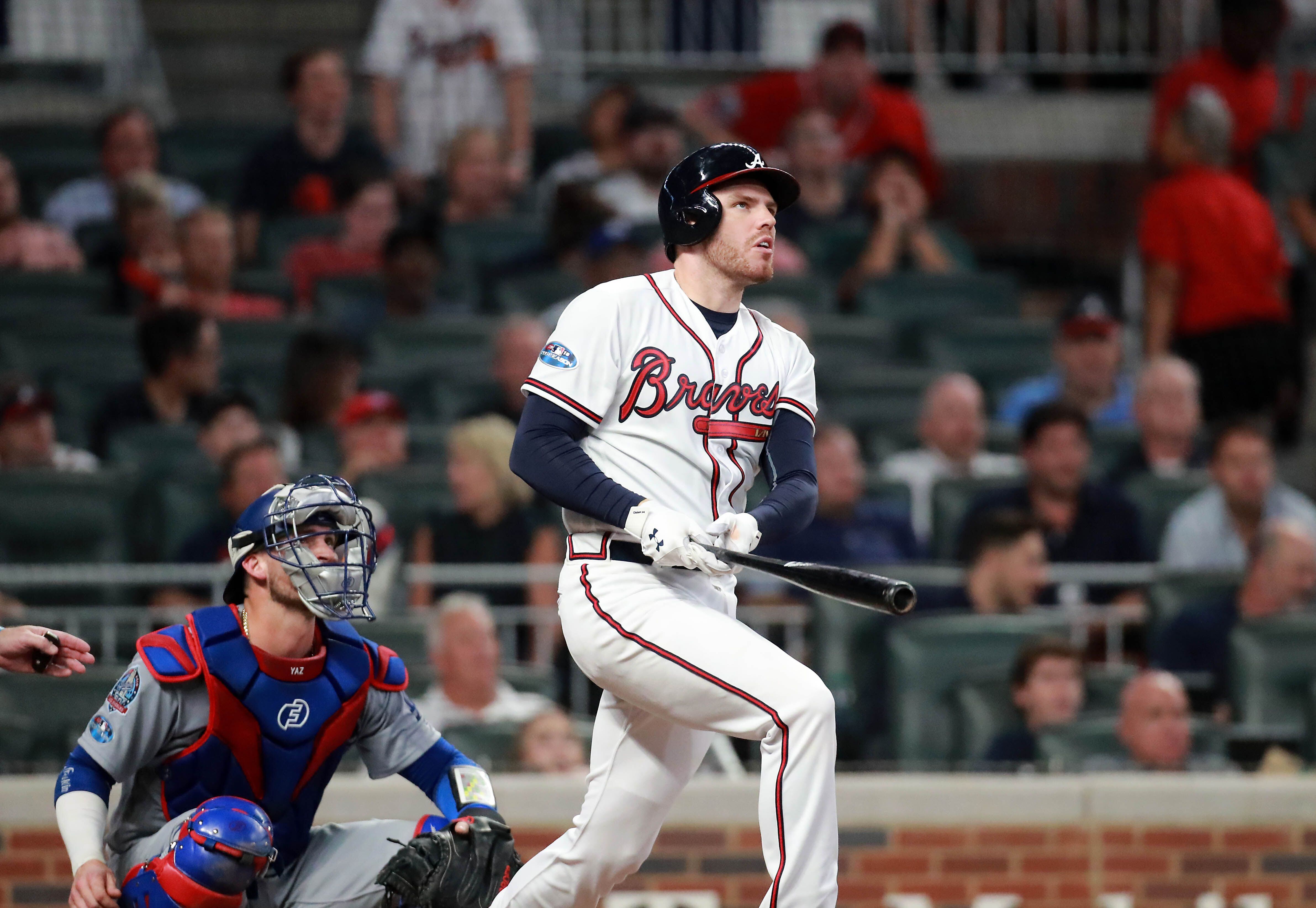 Fred-die!' does it: Freeman's homer lifts Braves over Dodgers in