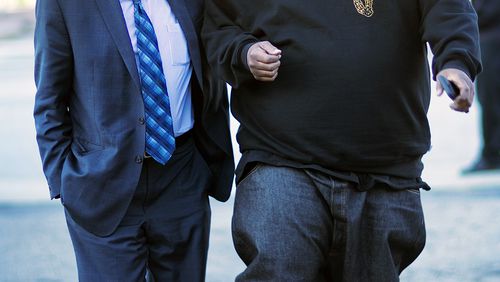 Killer Mike and Bernie Sanders visited The Busy Bee Cafe in November. Photo: AP.