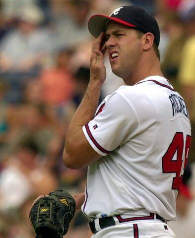 "Winning the 99 NL Pennant. Getting swept by the Yankees a week later," when asked about his best and worst Braves moments.