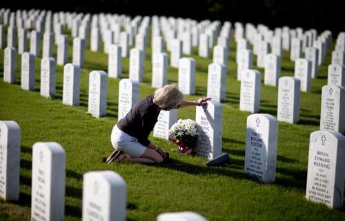 Fallen Soldiers Honored At Georgia National Cemetery Canton