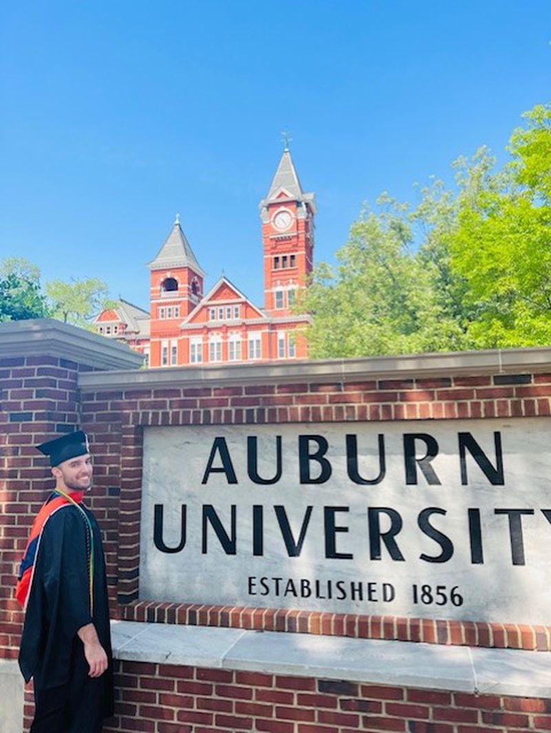 Sam Armas, of Villa Rica, played wheelchair basketball at Auburn University for five years and is now plays both professional wheelchair basketball and wheelchair handball. Courtesy of Sam Armas