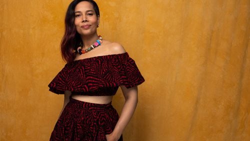 Rhiannon Giddens leads the Silkroad Ensemble in a program of railroad music. Photo by Ebru Yildiz