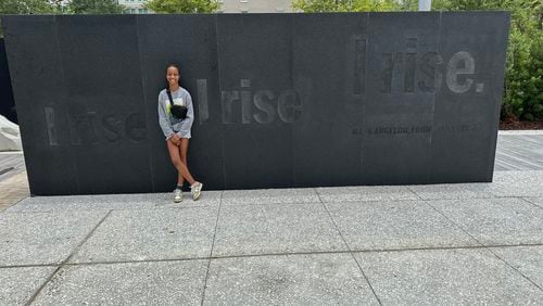 We are at yet another milestone moment. In the final days of the school year, AJC columnist Nedra Rhone reflects on the journey of her teenage daughter (above) through the treacherous terrain of middle school and her upcoming shift to high school. Courtesy of Nedra Rhone