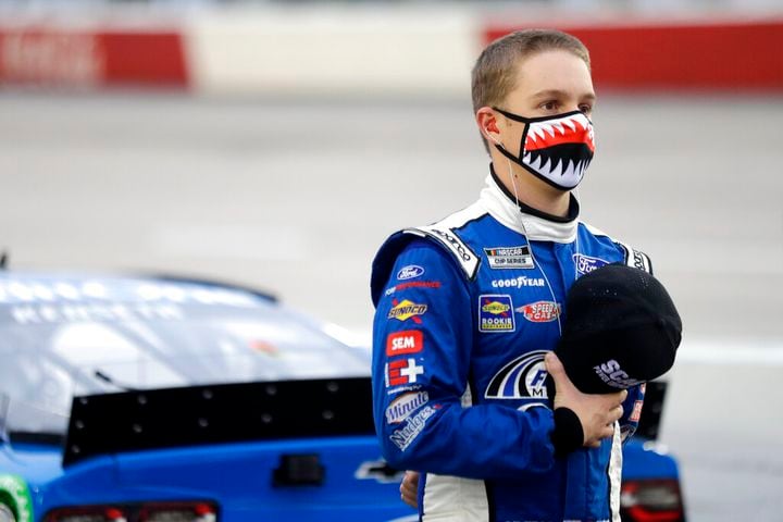 Photos: NASCAR races again without fans on hand at Darlington