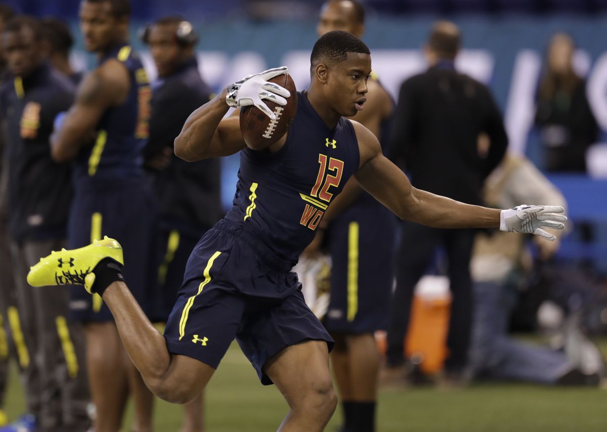 Photos: Georgia's Isaiah McKenzie at NFL scouting combine